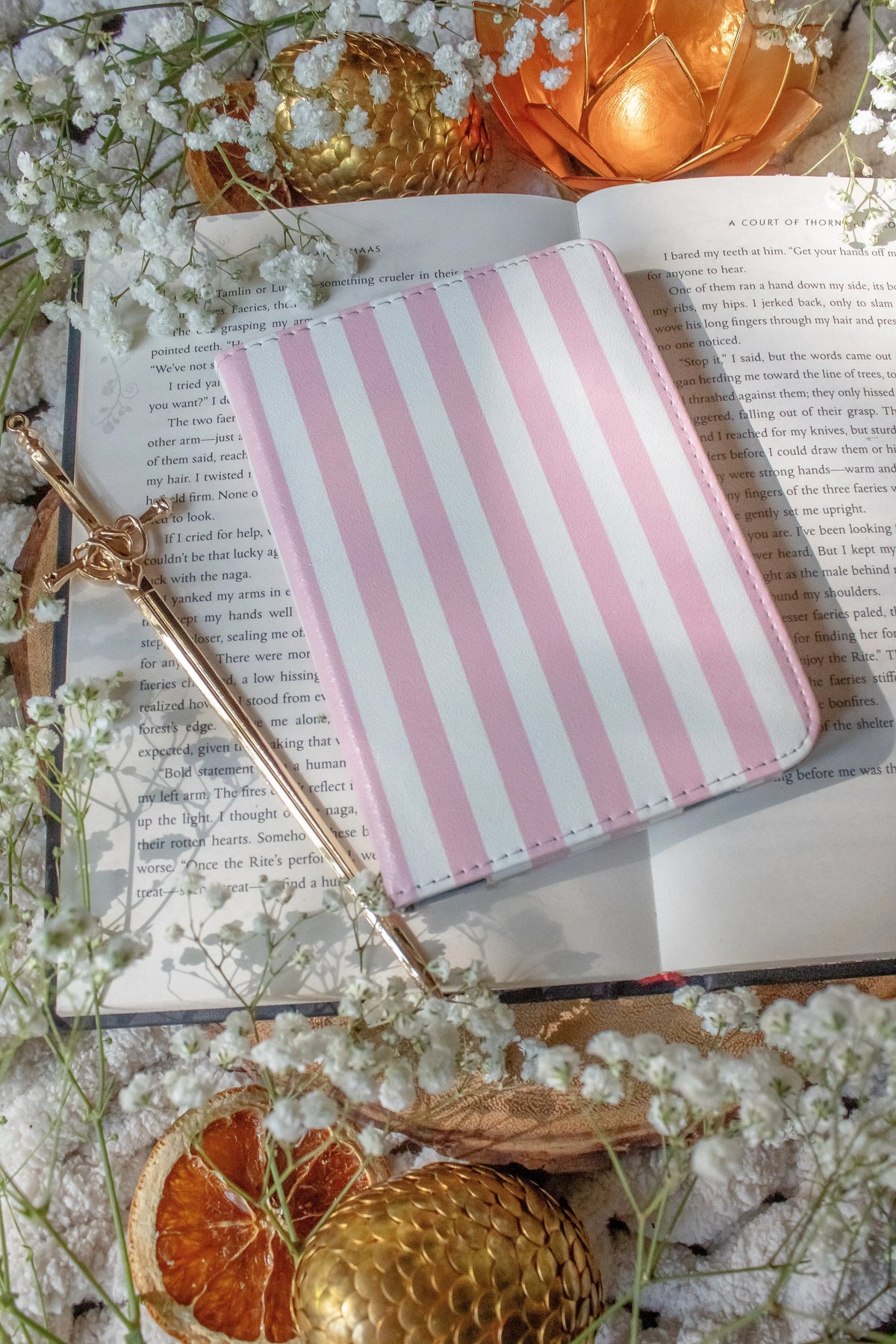 Pink Cabana Stripes | Kindle / Kobo Case