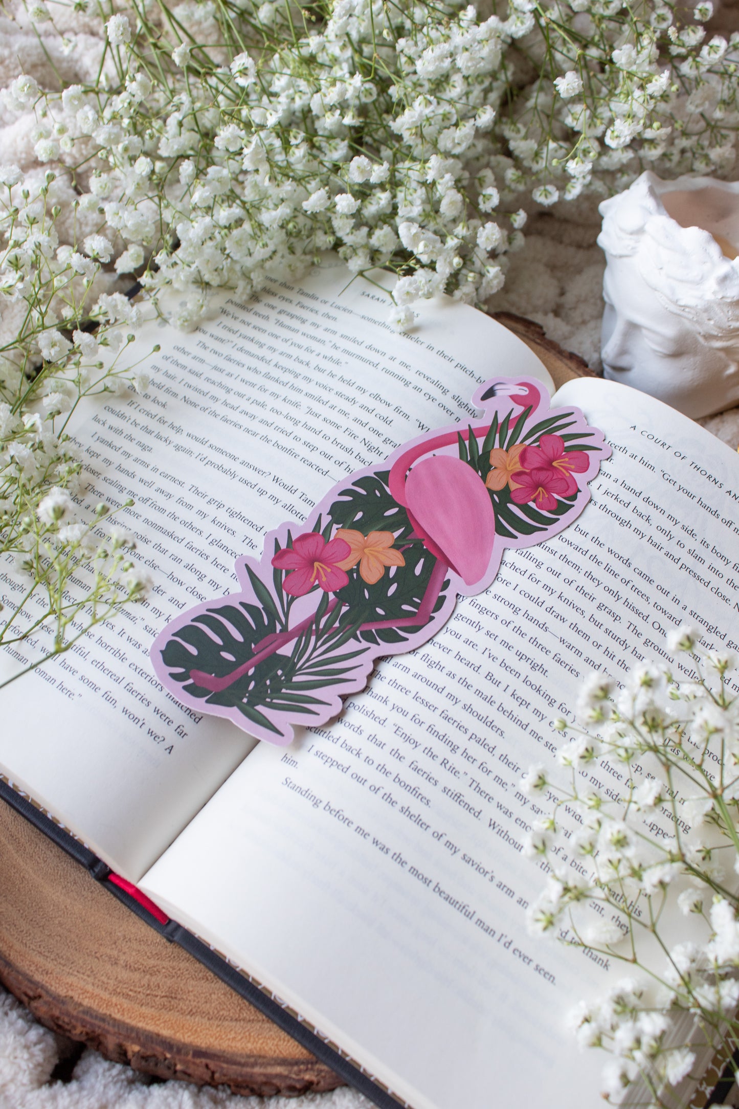 Fabulous Flamingo Bookmark