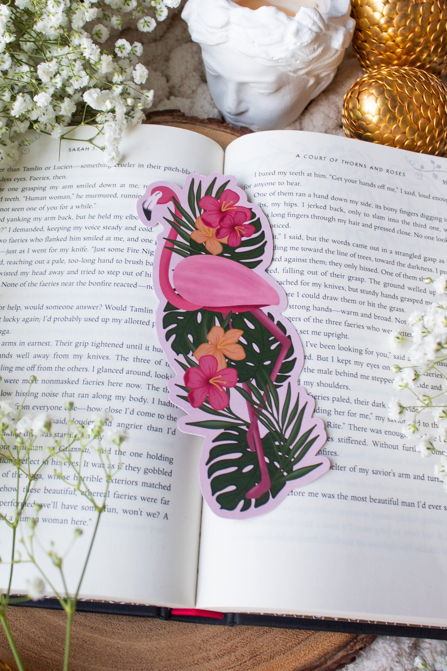 Fabulous Flamingo Bookmark