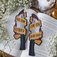 True Crime Reader / Crime Scene Do Not Cross Knife Bookmark