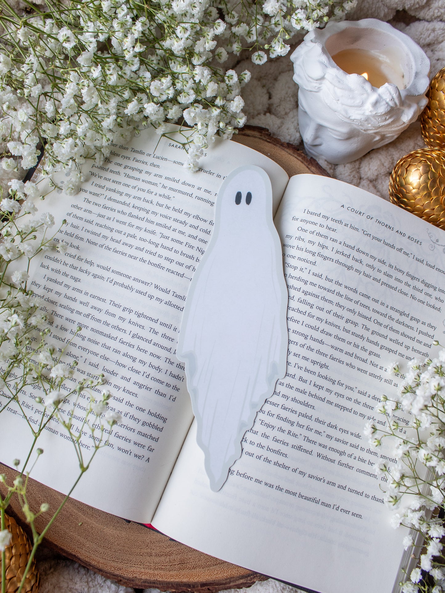 Spooky Ghost Bookmark