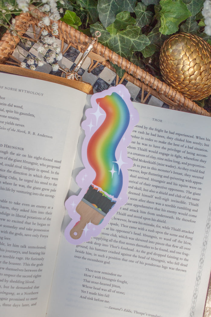 Paint the Rainbow Bookmark