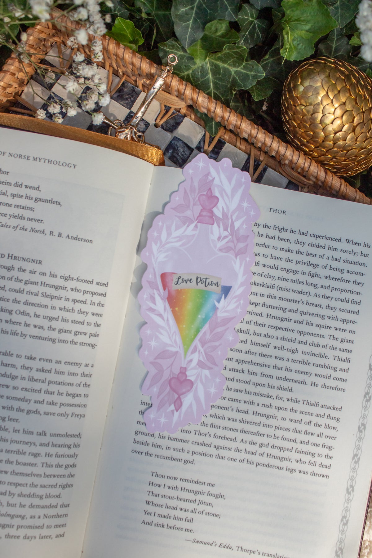 Rainbow Love Potion Bookmark