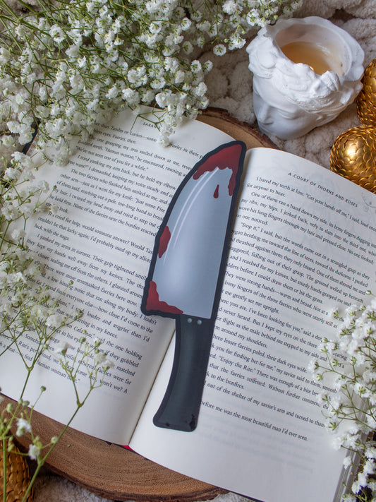 Spooky Knife Bookmark