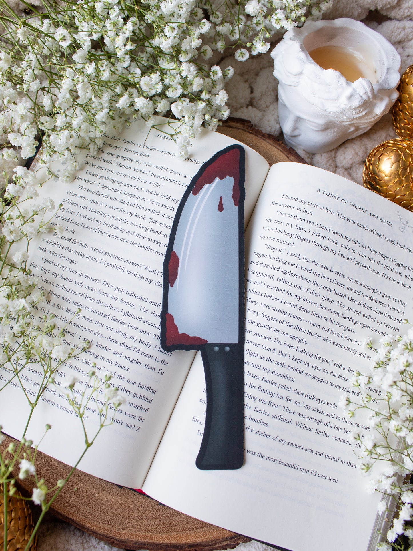 Spooky Knife Bookmark