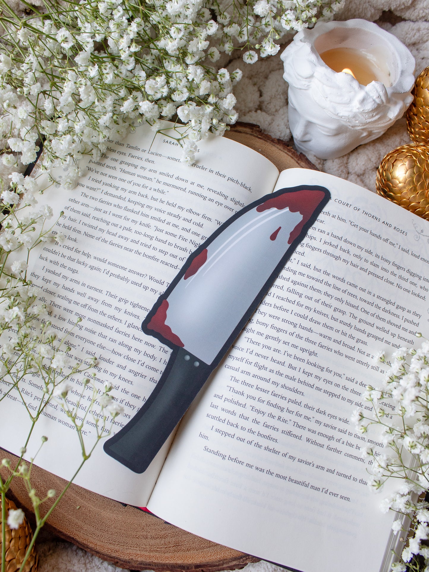 Spooky Knife Bookmark