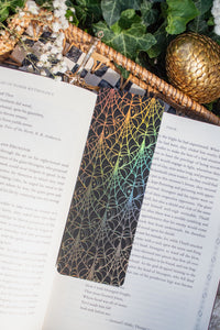 Spiderweb Nouveau Foil Bookmark