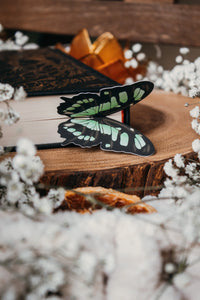 Malachite Butterfly Wings 3D Bookmark