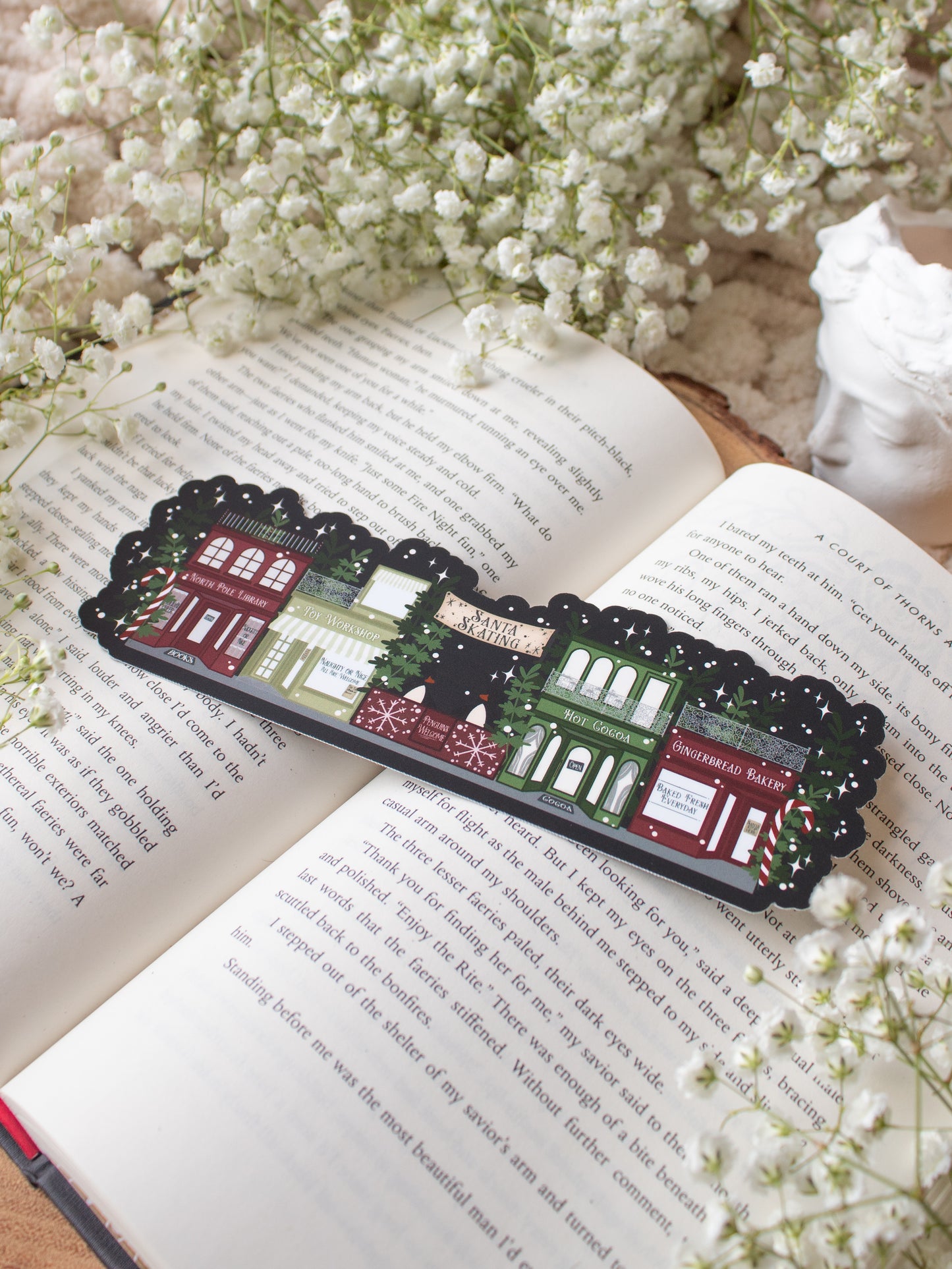 Christmas Village Bookmark