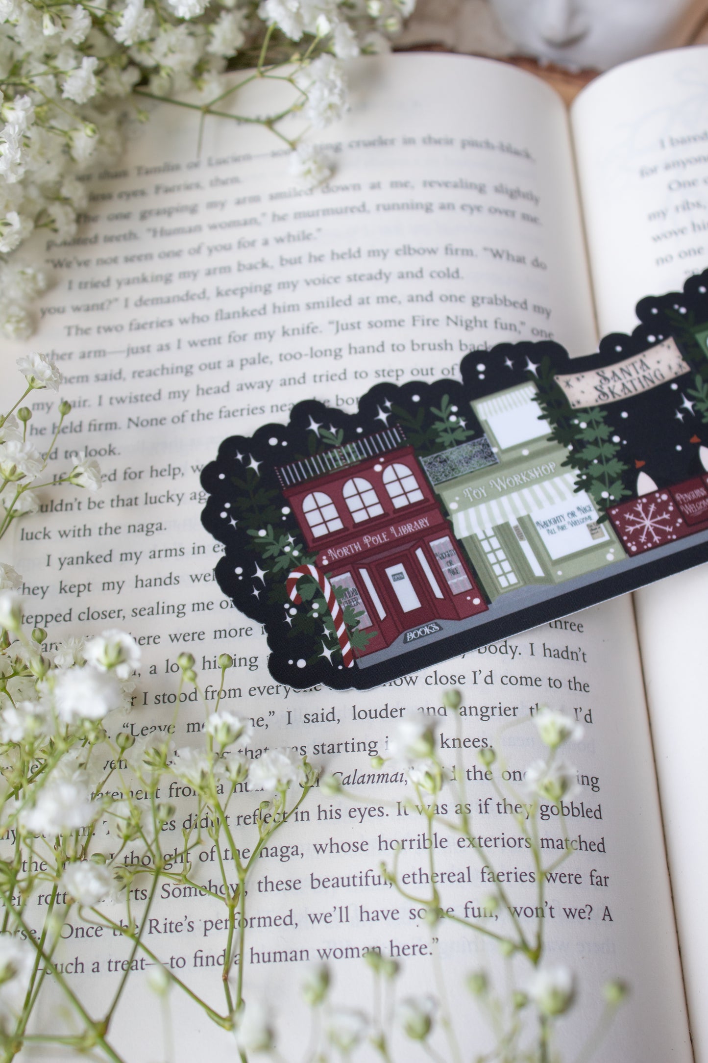 Christmas Village Bookmark