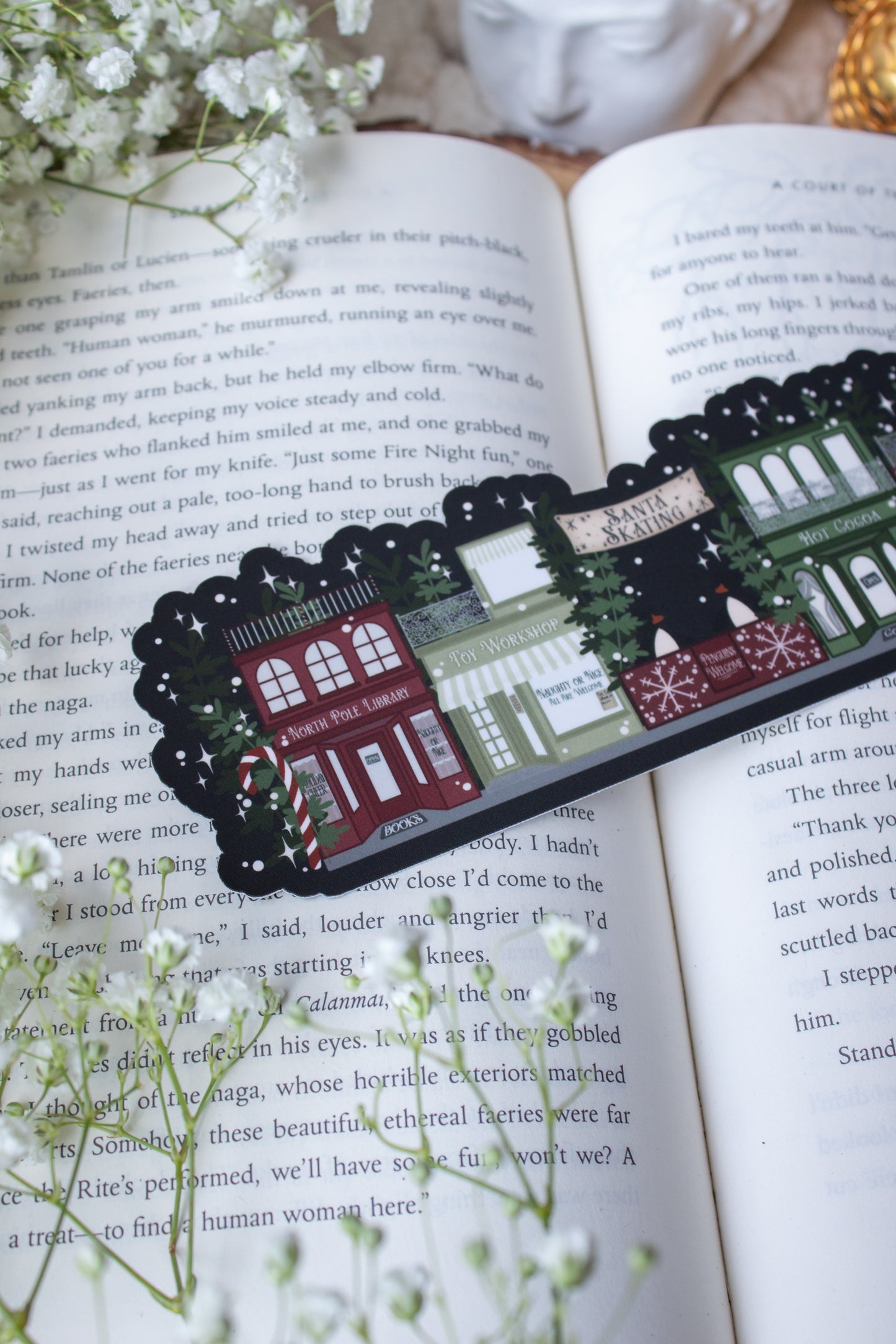 Christmas Village Bookmark