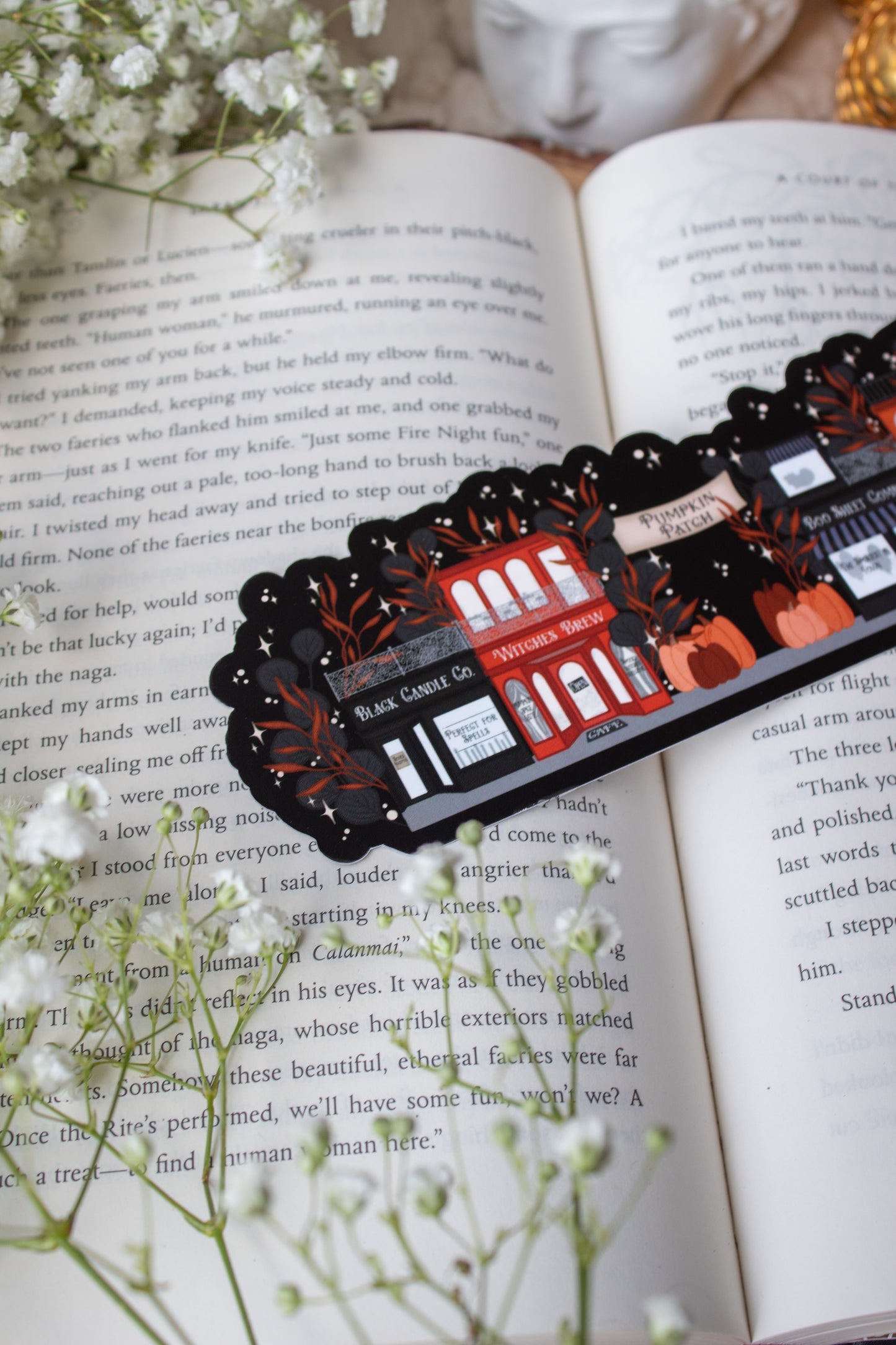 Spooky Street Village Bookmark