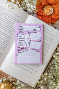 Book Review Post-it® Notepad | Love Letters