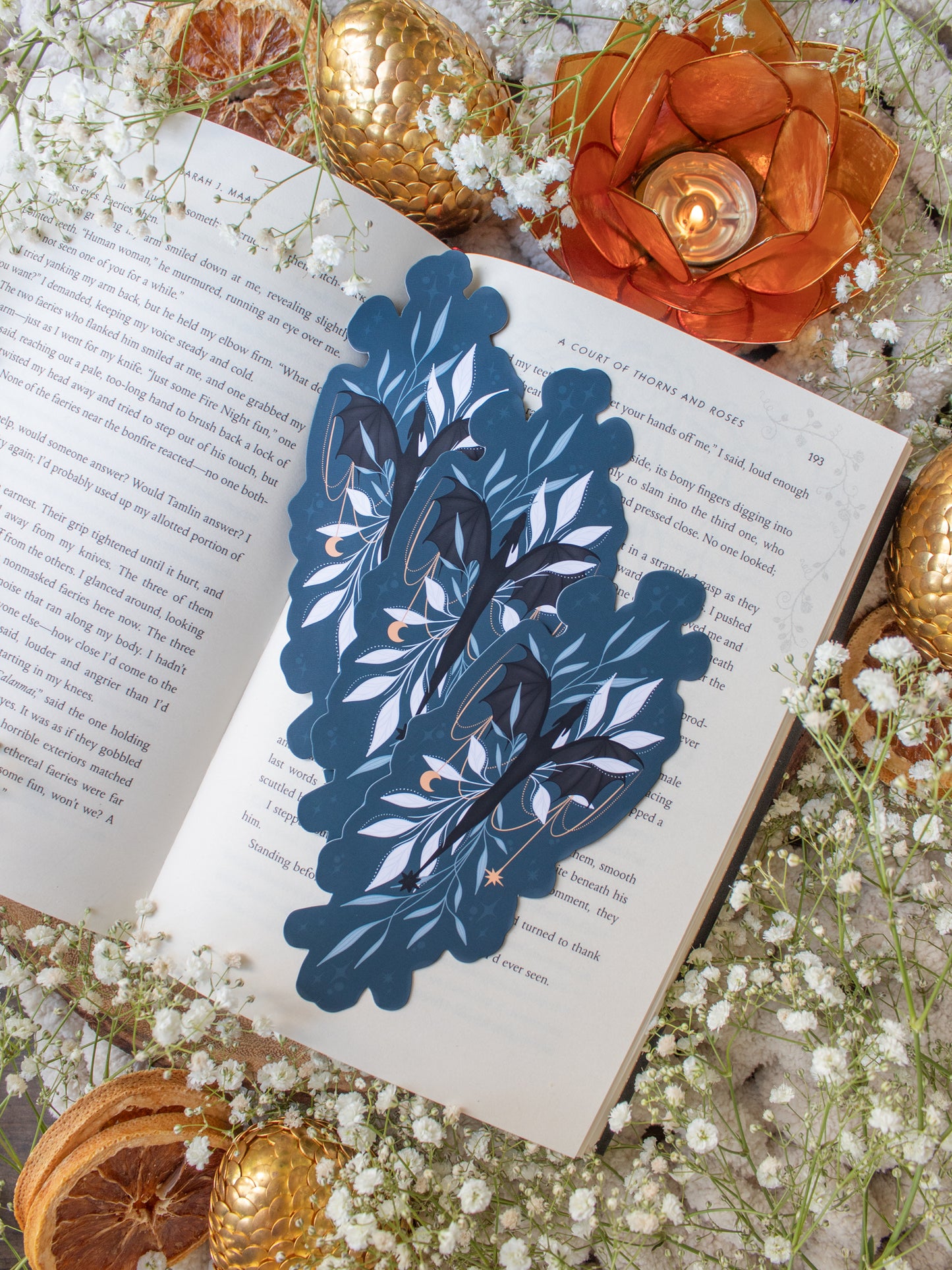 Tairn Bookmark | Fourth Wing