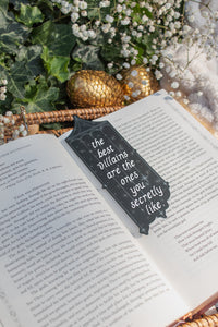 Caraval Die-Cut Bookmark | The Best Villains