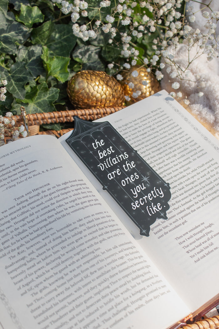 Caraval Die-Cut Bookmark | The Best Villains