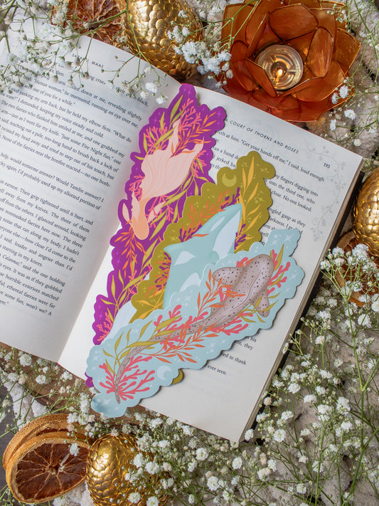 Ocean Creature Bookmark Bundle  | Set of 3