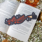 Fight Fascism Red Lipstick Bookmark