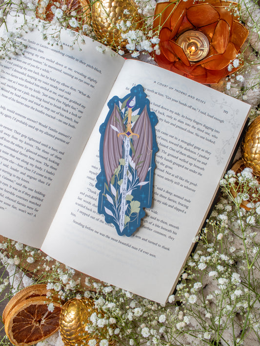Night Court Sword Bookmark | A Court Of Thorns and Roses