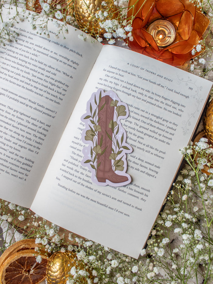 Cowboy Boot Mini Bookmark