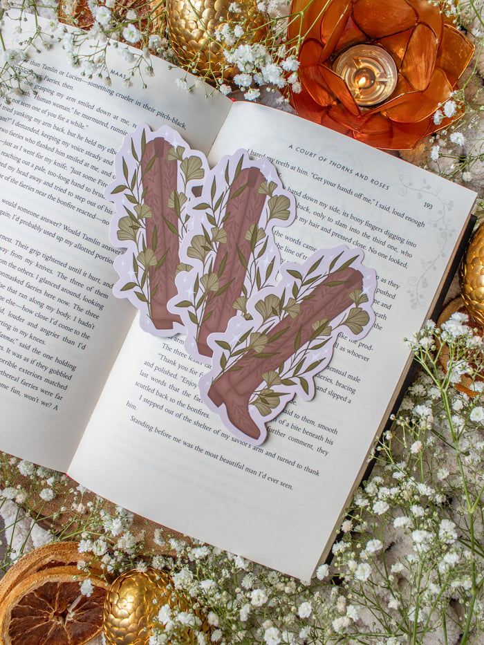 Cowboy Boot Mini Bookmark