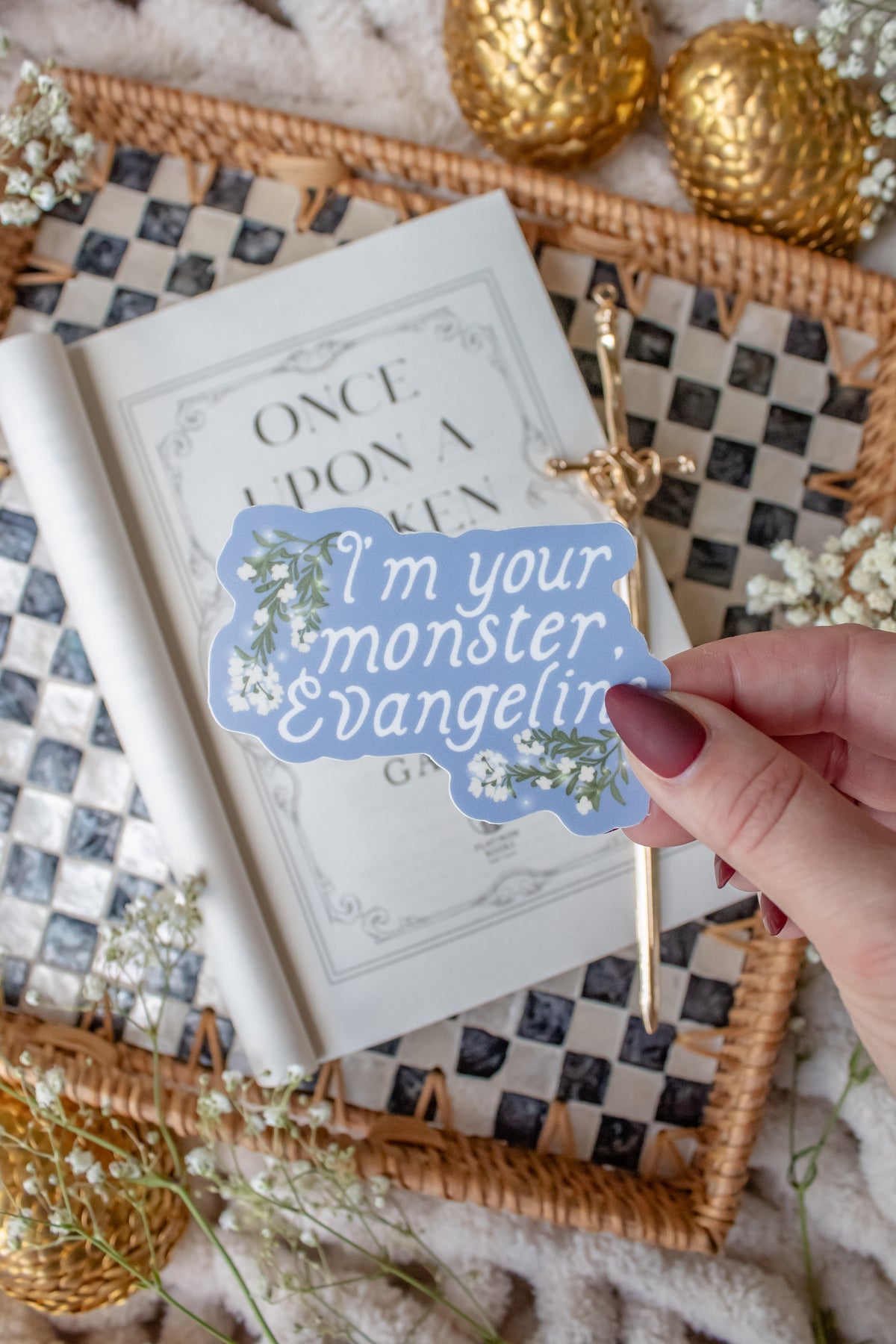 Once Upon a Broken Heart Vinyl Sticker | I'm Your Monster