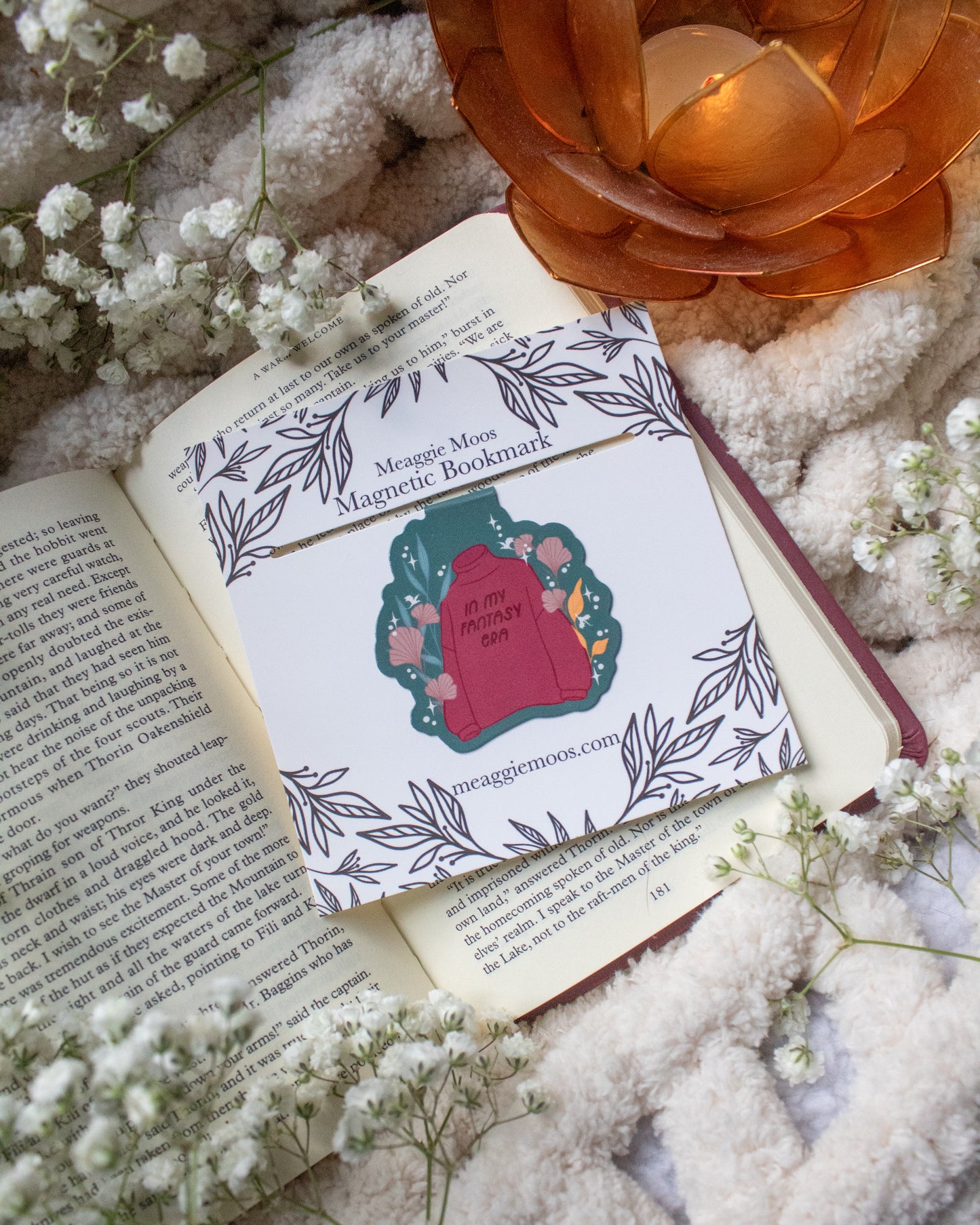 In My Fantasy Era Cozy Sweater | Magnetic Bookmark