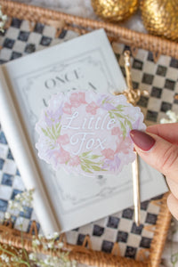 Once Upon a Broken Heart Vinyl Sticker | Little Fox Floral