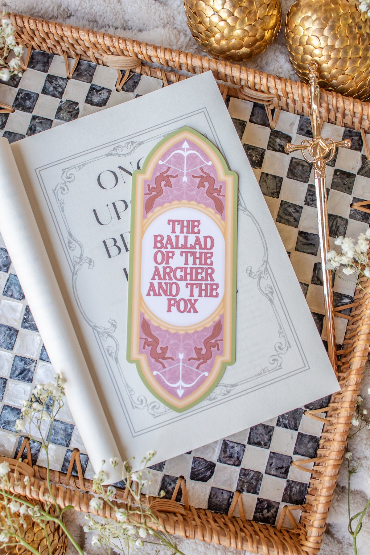 Once Upon A Broken Heart Bookmark | The Ballad