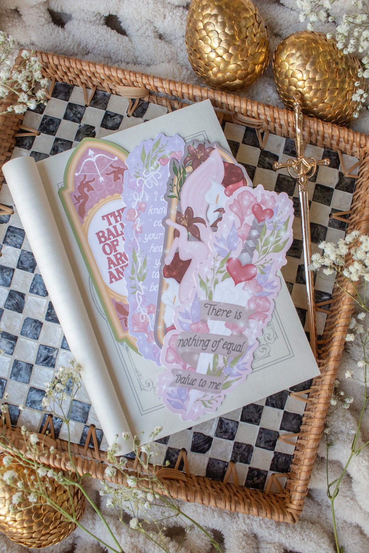 Once Upon A Broken Heart Bookmark | Nothing of Equal Value Dagger
