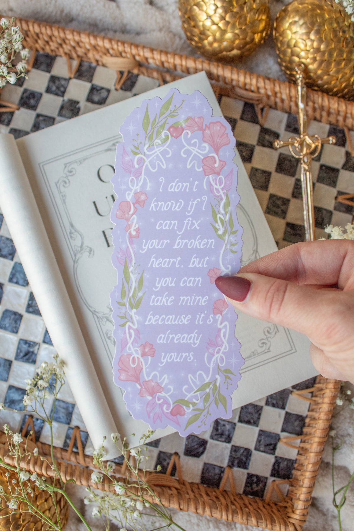 Once Upon A Broken Heart Bookmark | My Heart Is Yours
