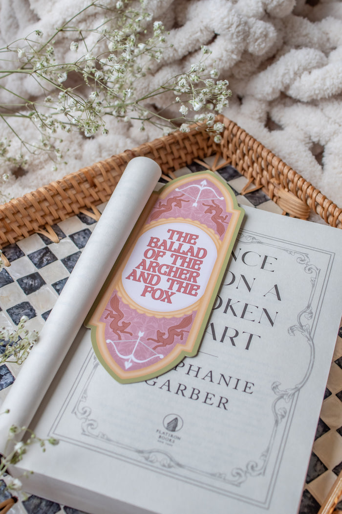 Once Upon A Broken Heart Bookmark | The Ballad