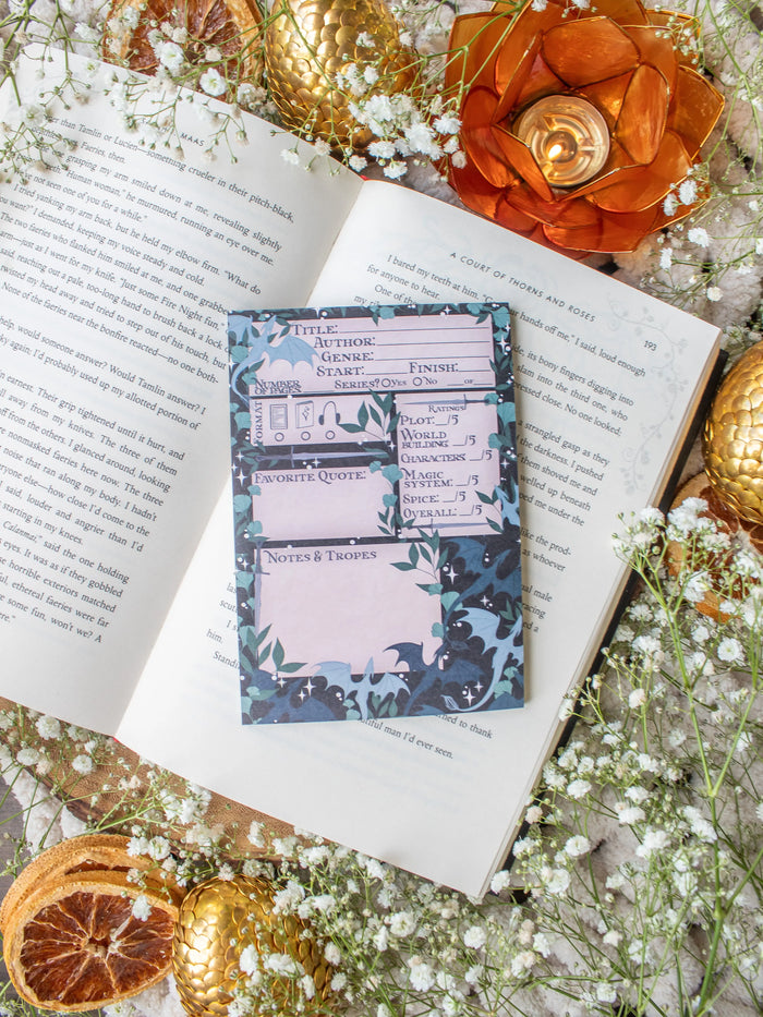 Book Review Post-it® Notepad | Fantasy Reader