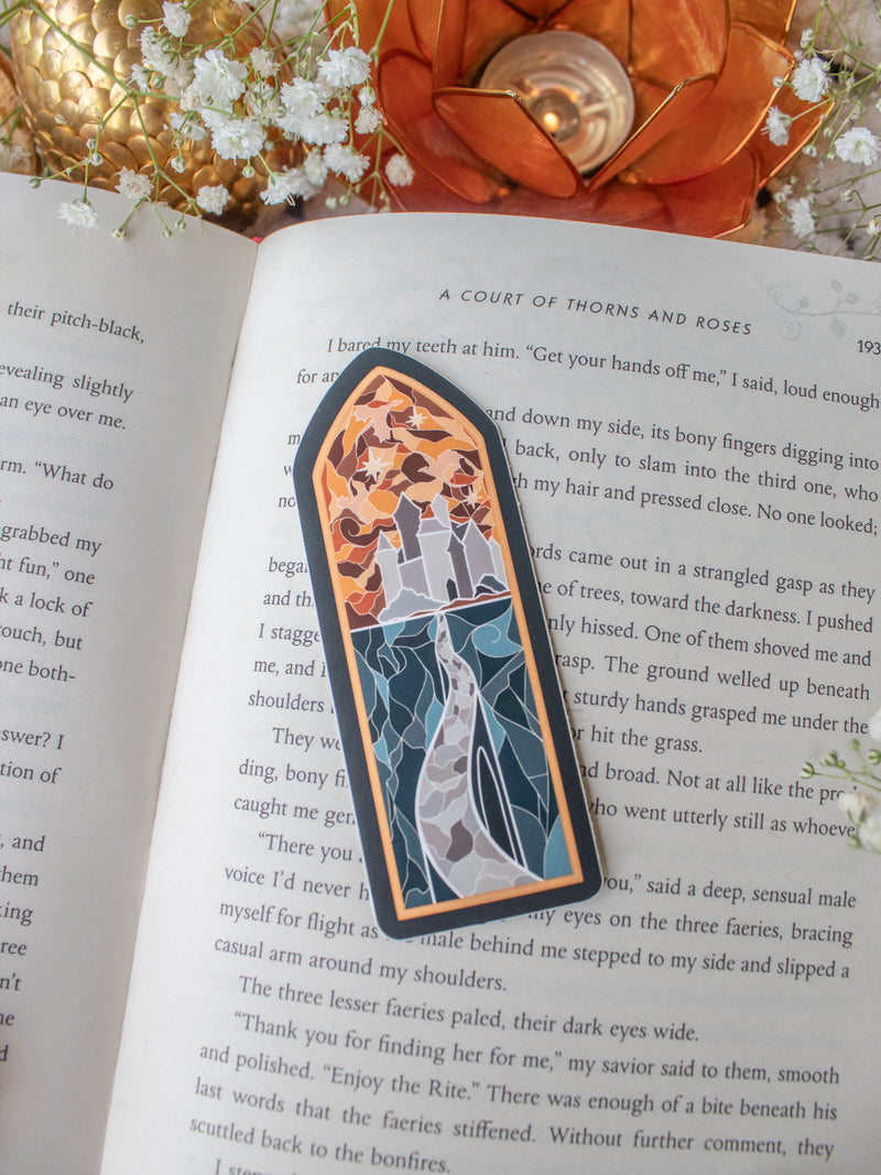 Fourth Wing | Basgiath Stain Glass Window Waterproof Sticker