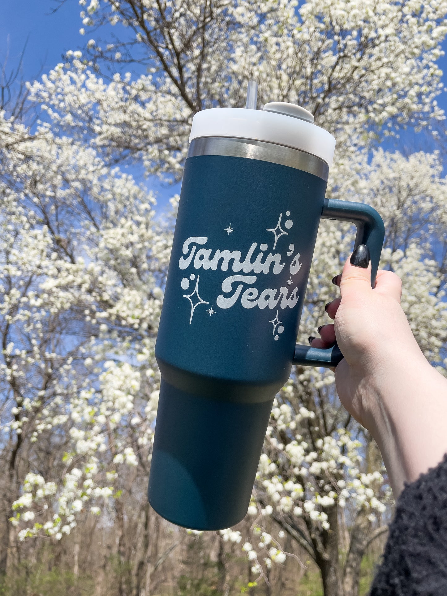 Tamlin's Tears 40oz Tumbler | A Court of Thorns and Roses