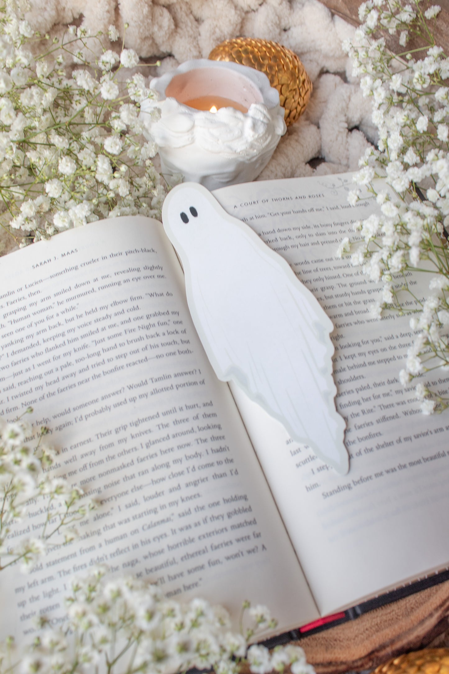 Spooky Ghost Bookmark