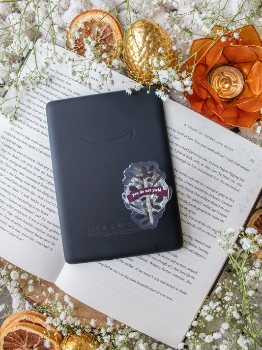 You Do Not Yield Sword | Kindle / Phone Grip