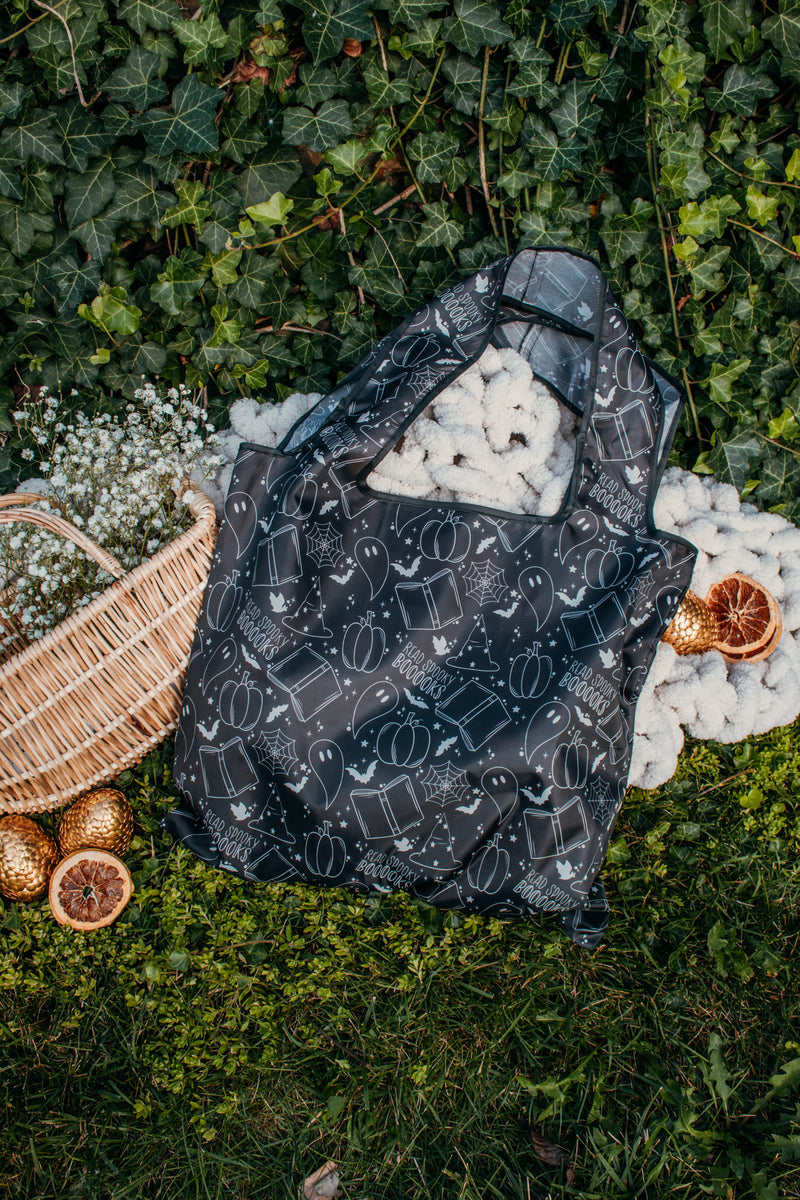 Reusable Tote Bag | Read Spooky BOOOks