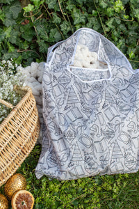 Seasons Readings Christmas Reusable Tote Bag