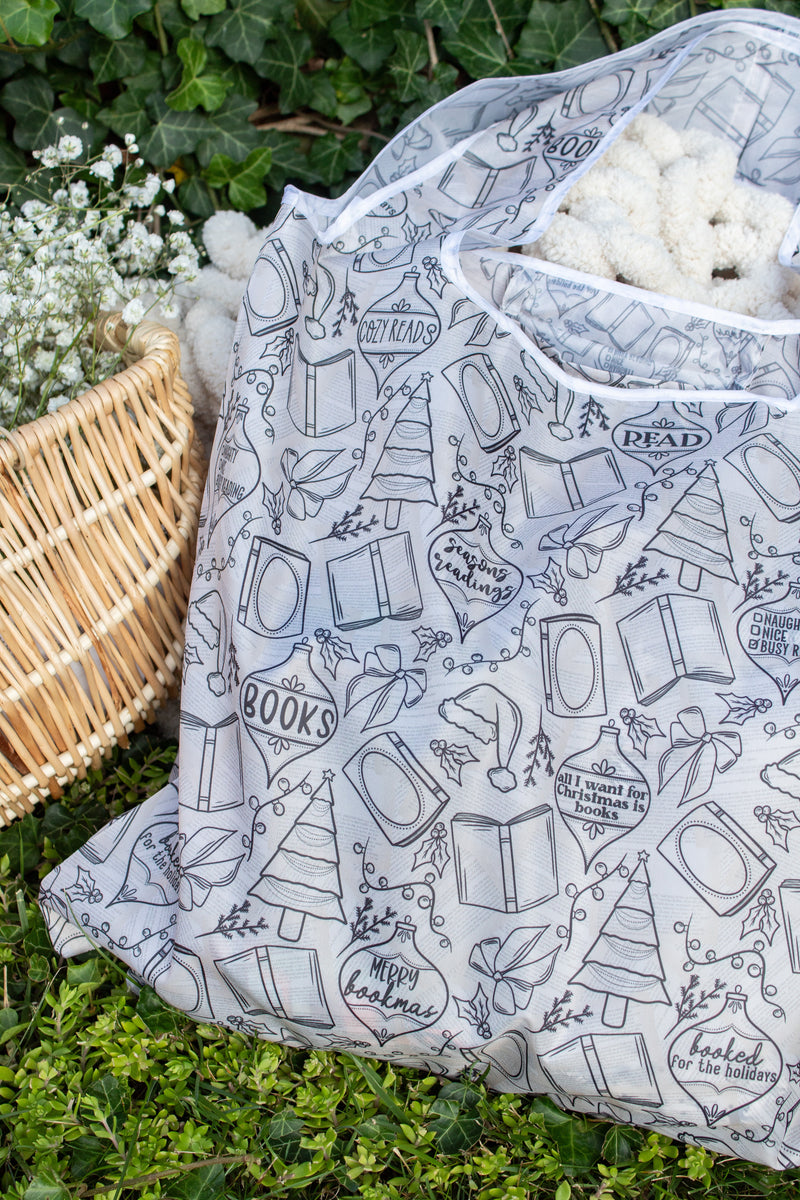 Seasons Readings Christmas Reusable Tote Bag