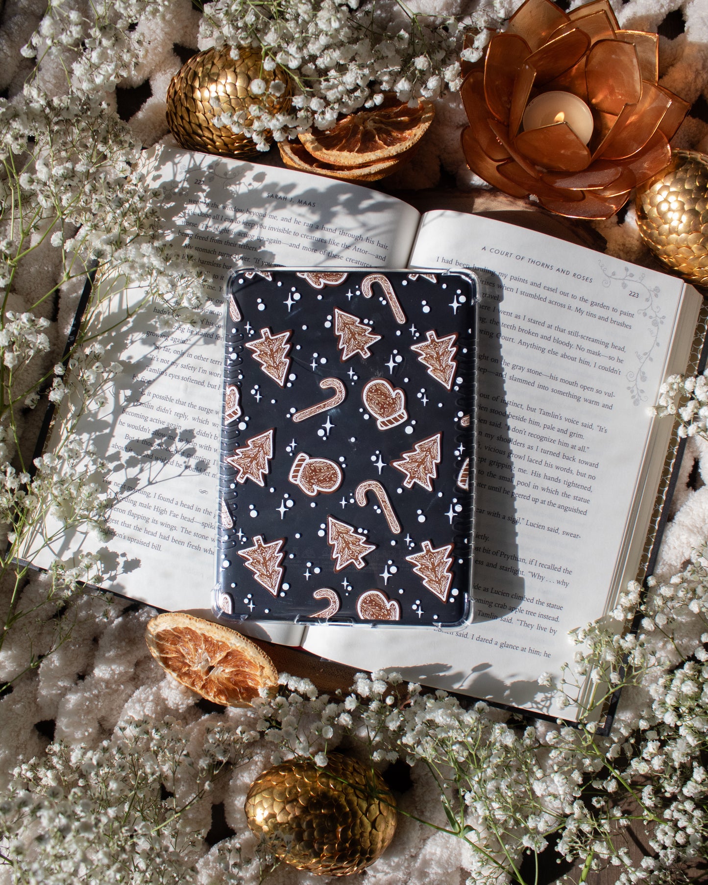 Christmas Cookies | Clear Soft Kindle Case