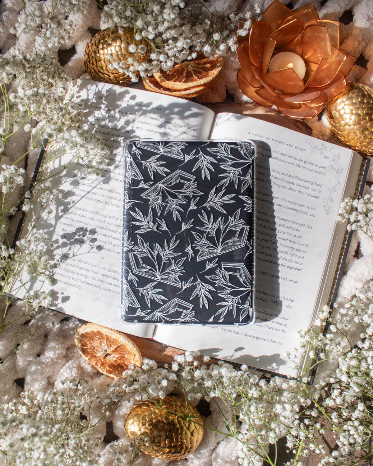 Porcelain Books | Clear Soft Kindle Case