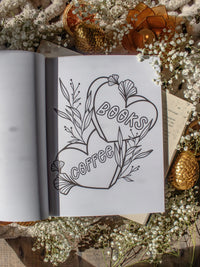 Bookish Coloring Book for Adults