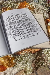 Bookish Coloring Book for Adults
