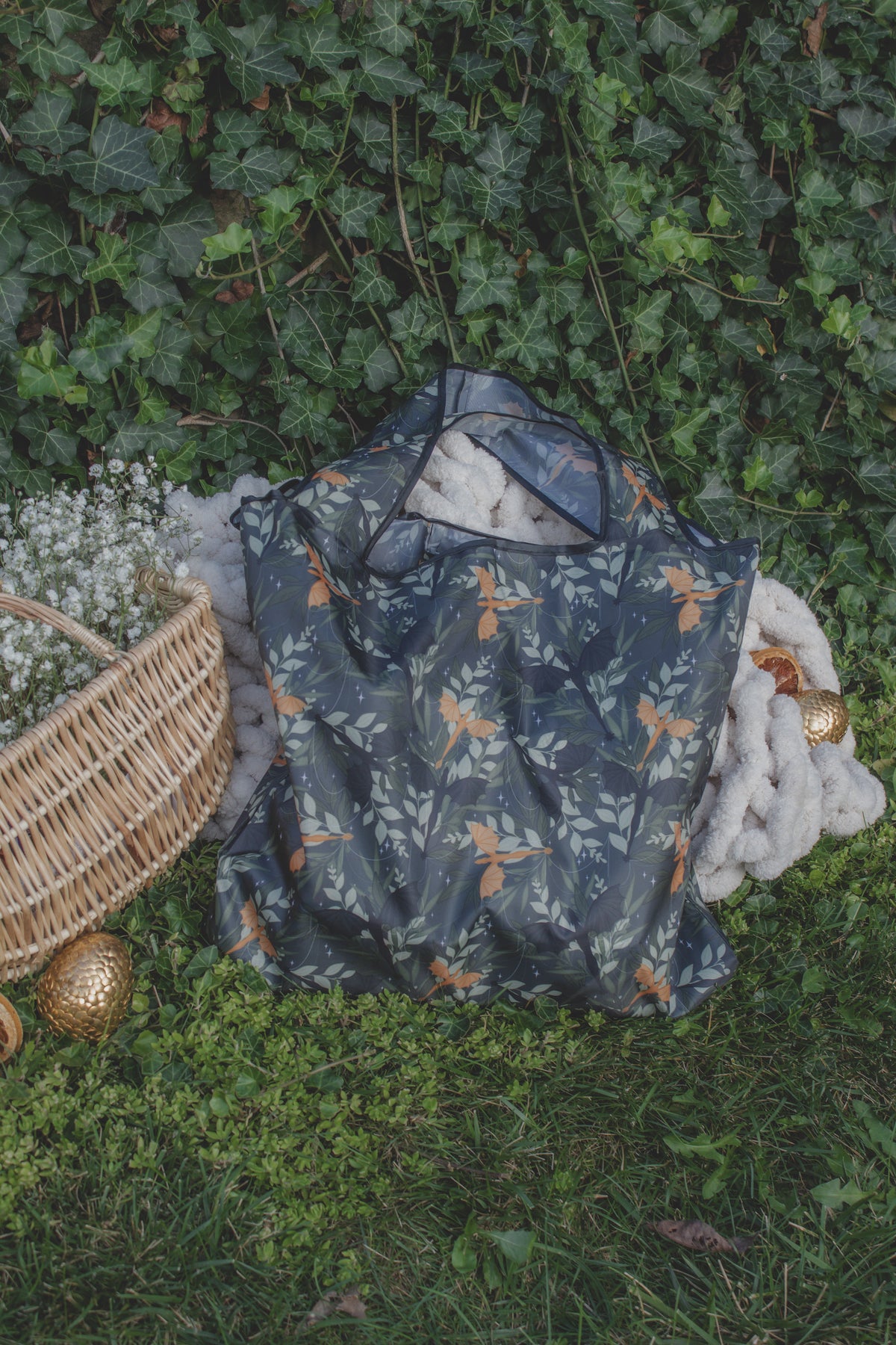 Fourth Wing Tarin and Andarna Reusable Tote Bag