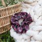 Satin Scrunchie | Maroon Magic