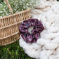 Satin Scrunchie | Maroon Magic