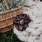 Satin Scrunchie | Maroon Magic