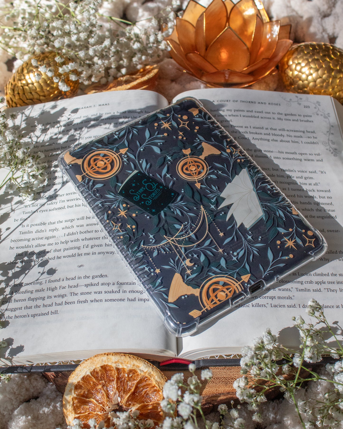 Stars and Stories | Clear Soft Kindle Case