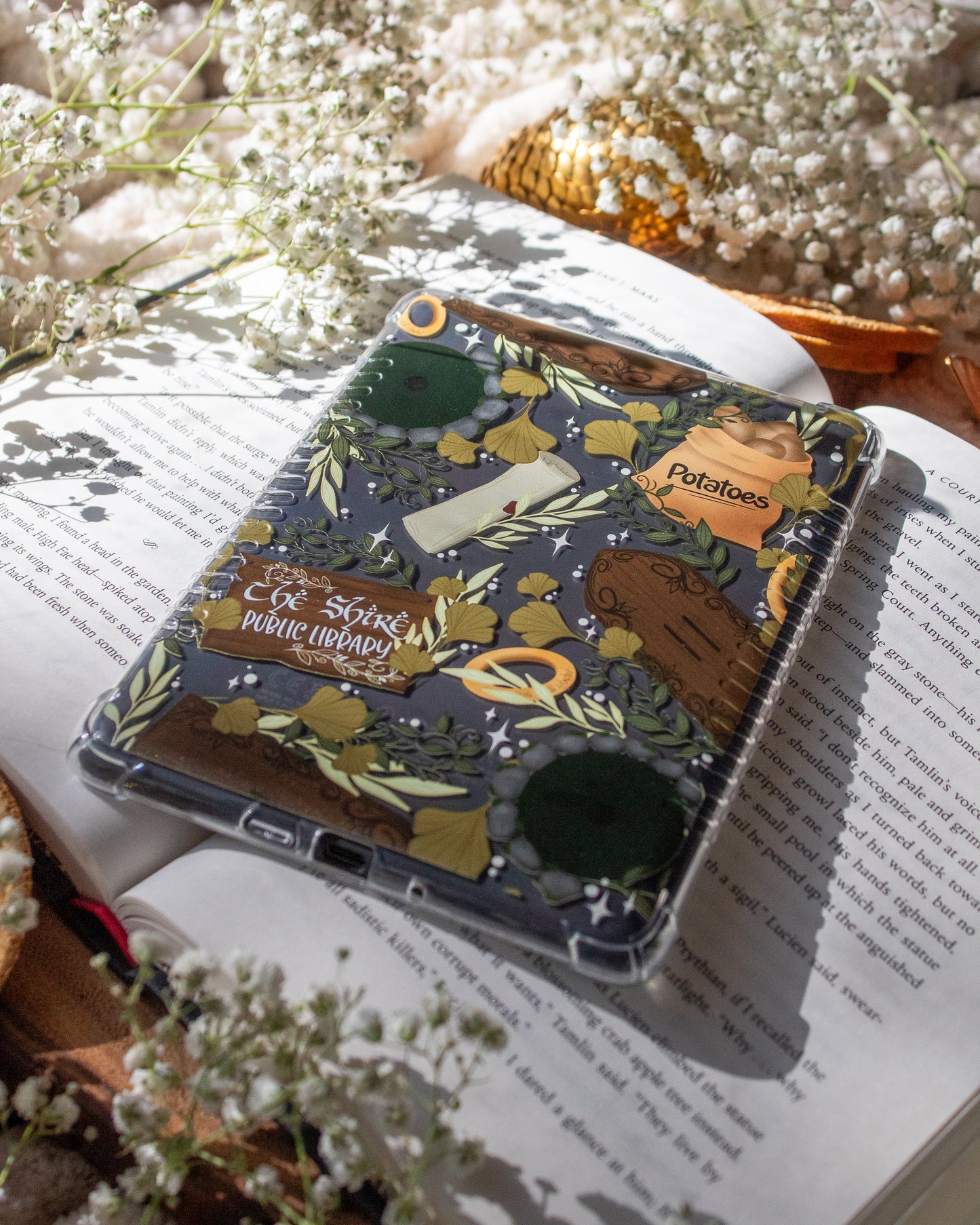 The Shire | Clear Soft Kindle Case